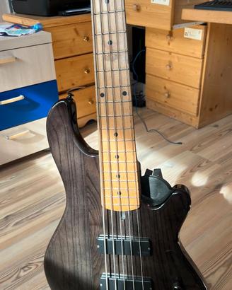 Lakland Skyline 55-OS Offset Bass Guitar - Trans B