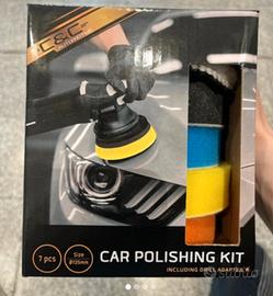 Kit lucidatura auto 7 pezzi