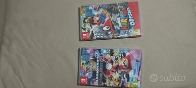 S. Mario Odyssey + Mario Kart 8 Deluxe per Switch