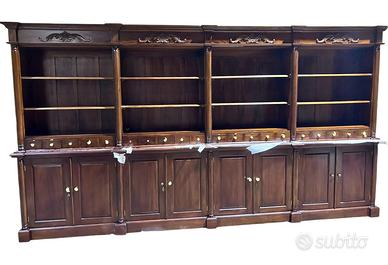 Libreria notarile ministeriale a massello