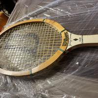 Racchetta da tennis in legno