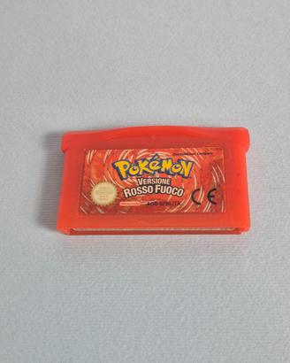 Pokémon Rosso Fuoco GBA ITA Originale Nintendo