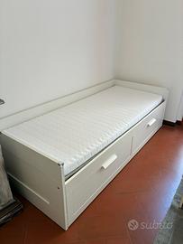 Letto singolo Ikea Brimnes
