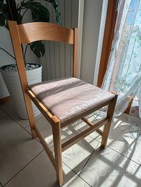 Sedia legno paesana