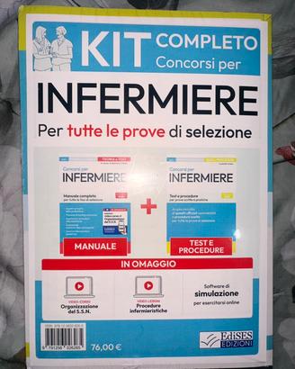 Kit completo dei Concorsi per Infermiere.