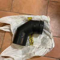 Curva 100 in ferro per stufa