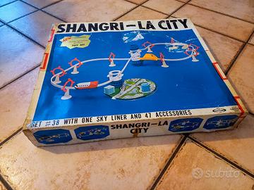Shangri la City no tin toy town space Japan 60 70