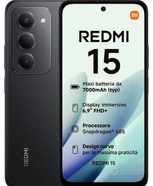 Redmi 15 8 GB di RAM e 256 di rom