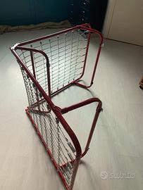 Rete pieghevole a libro, materasso singolo ,