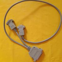 CAVO SERIALE RS-232 - connettori DB9 + DB25