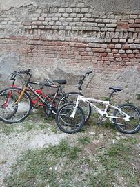 3 bici tutte da sistemare tutte a 40€