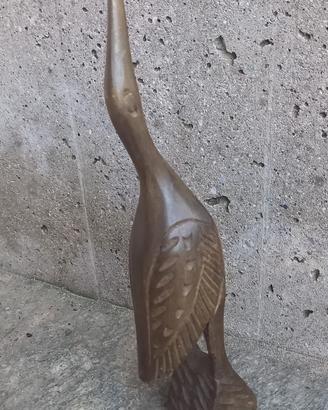 Statuina Vintage Uccello Trampoliere