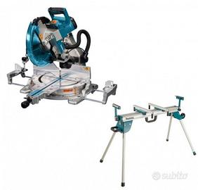 Sega troncatrice radiale Makita LS1219L + cavalle