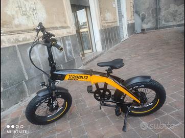 Ducati scrambler Fat bike elettrica (trattabile)