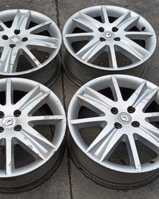 4 cerchi in lega R 17 RENAULT CLIO  SCENIC MEGANE