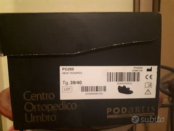 Scarpa ortopedica per alluce valgo