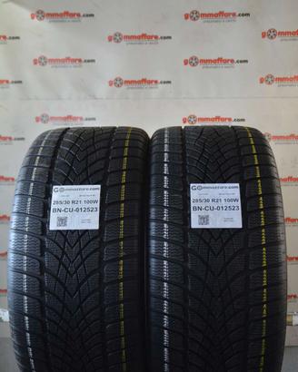 2 Pneumatici 285/30 R21 Dunlop Winter Sport 4 D