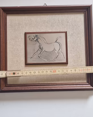 Quadro lastra argento 800 Cassinari 449/500 