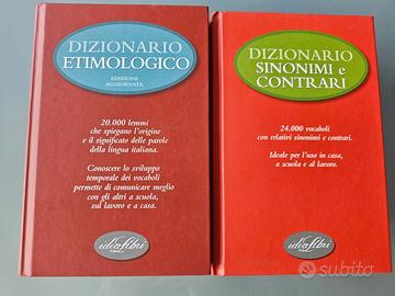 Dizionari ETIMOLOGICO e SINONIMI E CONTRARI