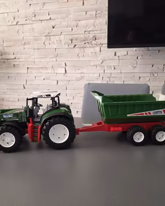 Roadmax Trattore Con Pala E Rimorchio BRUDER