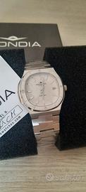 OROLOGIO UOMO AUTOMATICO MONDIA ACCIAIO NUOVO