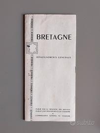 Opuscolo pieghevole sulla Bretagna