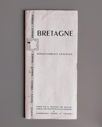 Opuscolo pieghevole sulla Bretagna