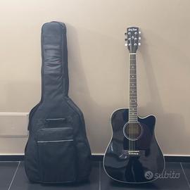 Chitarra Harley Benton D120CE BK