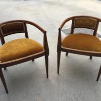 Coppia poltroncine a pozzetto