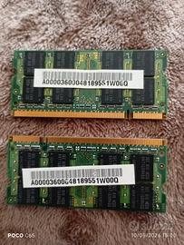 DDR2 4GB SAMSUNG 2+2 gb