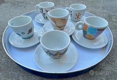 TAZZINE ILLY 1992 set completo
