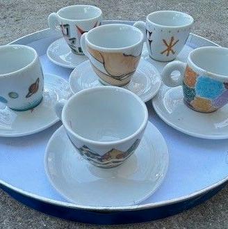 TAZZINE ILLY 1992 set completo