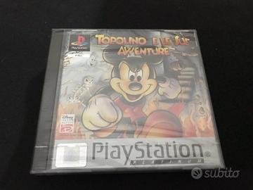 Topolino E Le Sue Avventure PS 1 Platino Nuovo