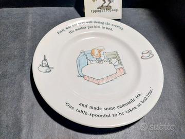 Piattino Wedgwood Peter Rabbit 1993 Bone China