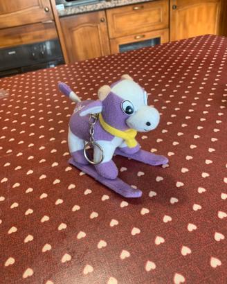 Peluche milka portachiavi