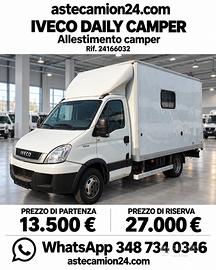 Iveco DAILY CAMPER matrimoniale ASTA LIBERA