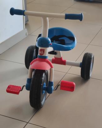 Triciclo Triky go con maniglione allungabile 