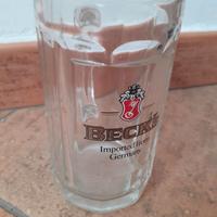 Boccale birra Beck's 0,4l vetro