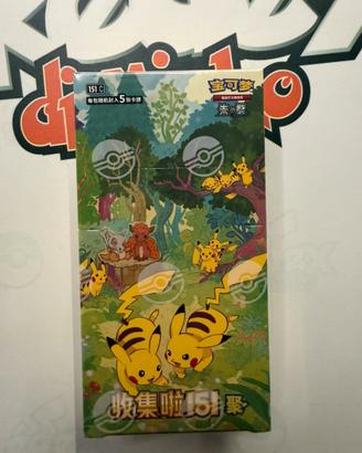 Pokemon 151 Gathering Slim Booster Box 151C CH
