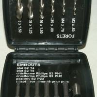 UTENSILI 3 IN 1, PUNTA-MASCHIO-SVASATORE E SERIE..