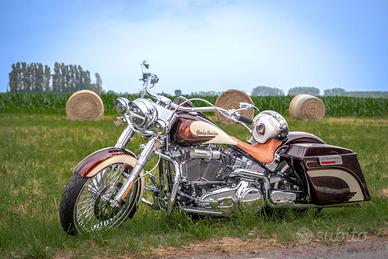 Superba Harley Davidson Indian style custom. Unica
