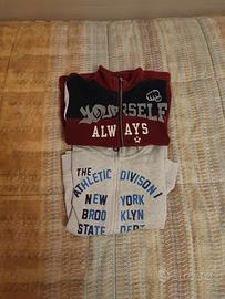 Set 2 felpe 110cm 5 anni