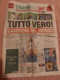 Gazzetta dello sport 10 luglio 2006