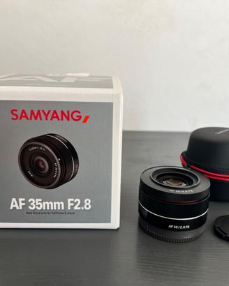 SAMYANG AF 35mm F2.8 E-mount sony