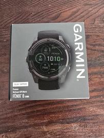 garmin fēnix 8 51 mm solar sapphire titanium 