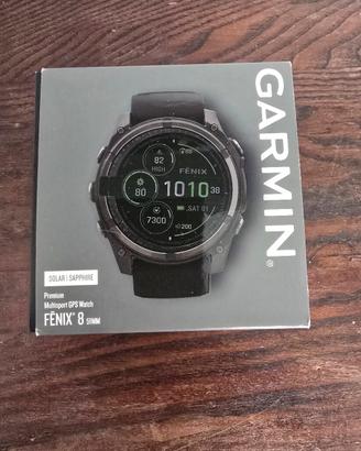 garmin fēnix 8 51 mm solar sapphire titanium 