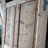 Porte vecchie abete   spazzolate  antiche 90 anni
