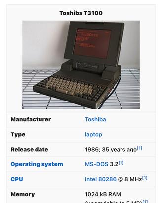 Toshiba 3100e/40