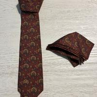 Cravatta Valentino seta vintage