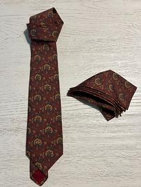 Cravatta Valentino seta vintage